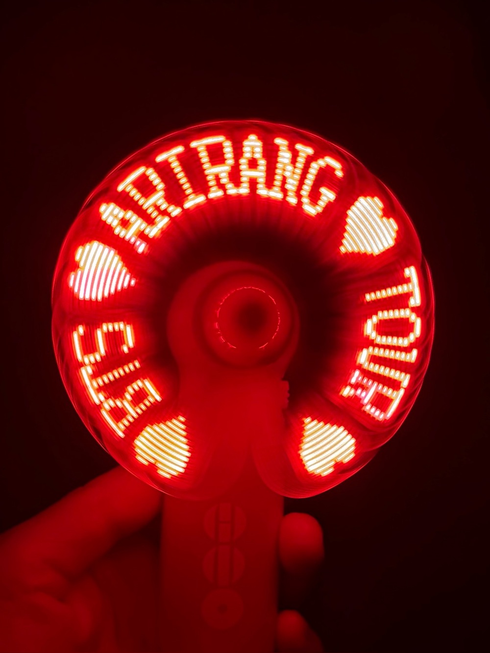 BTS Led fan